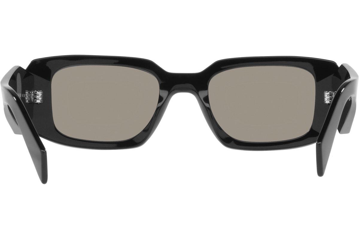 Prada PR 17WS (1AB2B0) 49 | Unisex Siyah Aynalı Güneş Gözlüğü